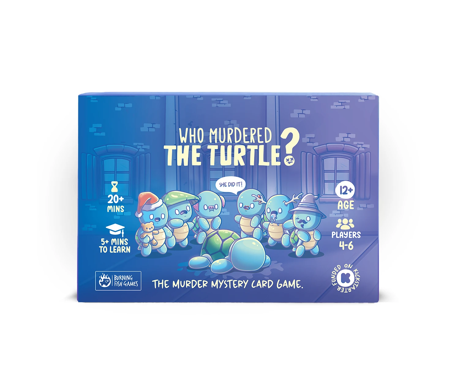 Who Murdered The Turtle? - The Murder Mystery Card Game